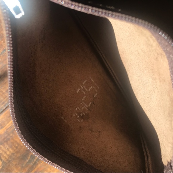 Tracy Tanner Leather Zip Small Pouch - Picture 4 of 4